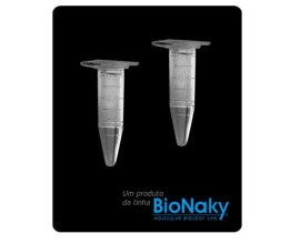 Microtubo PCR 500 uL Autoclavável Neutro Com Tampa Chata Livre De Dnase E Rnase - 1.000 Unid - Bionaky